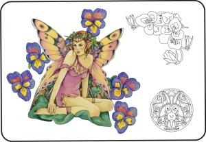 Capricorn by Linda Ravenscroft A6 Stamp Plate