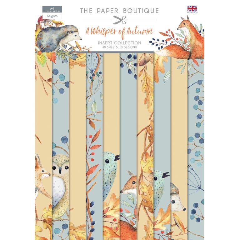 The Paper Boutique A Whisper of Autumn Insert Collection