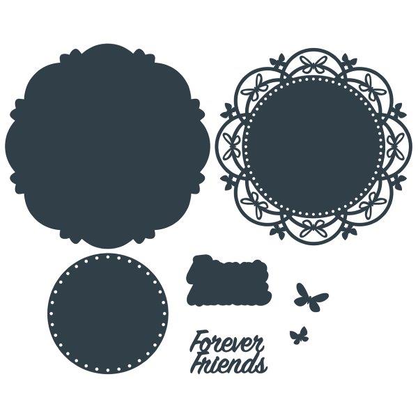 The Paper Boutique Forever Friends Craft Die