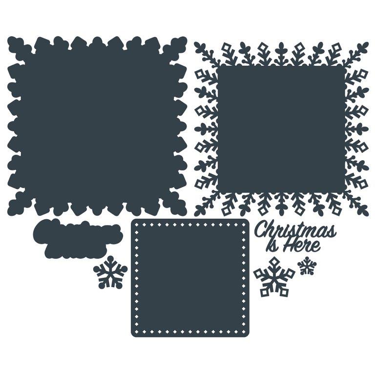 The Paper Boutique Christmas is Here Craft Die