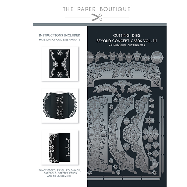 The Paper Boutique Die Beyond Concept Card Vol 3