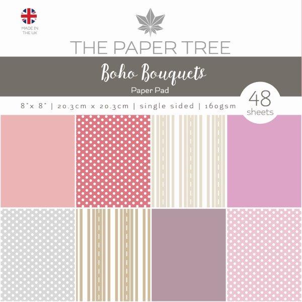 The Paper Tree Boho Bouquets 8 in x 8 in Essentials Pad