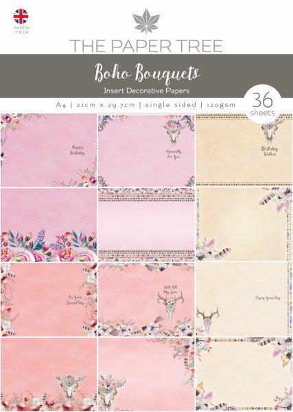The Paper Tree Boho Bouquets Insert Collection