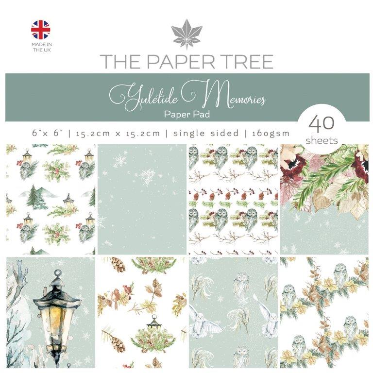 The Paper Tree Yuletide Memories 6 in x 6 in Paper Pad