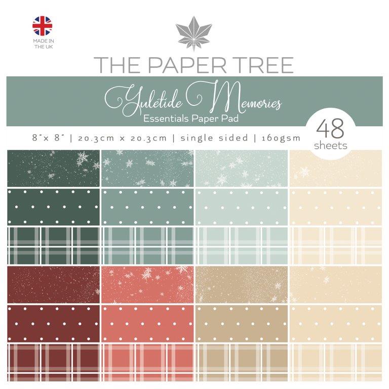 The Paper Tree Yuletide Memories 8 in x 8 in Essentials Pad