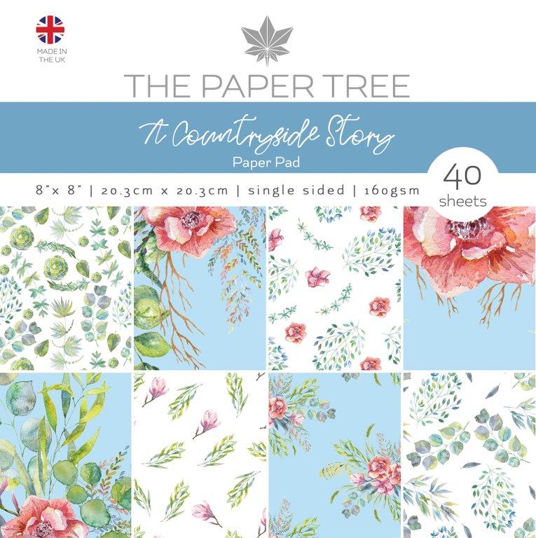 The Paper Tree Countryside Story 8x8 Paper Pad