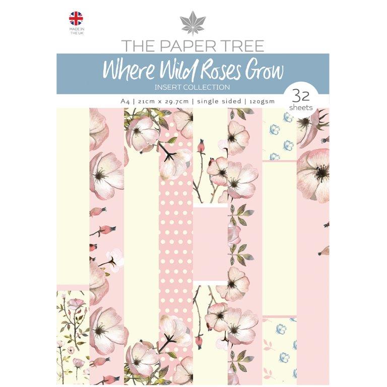 The Paper Tree Where Wild Roses Grow A4 Insert Collection