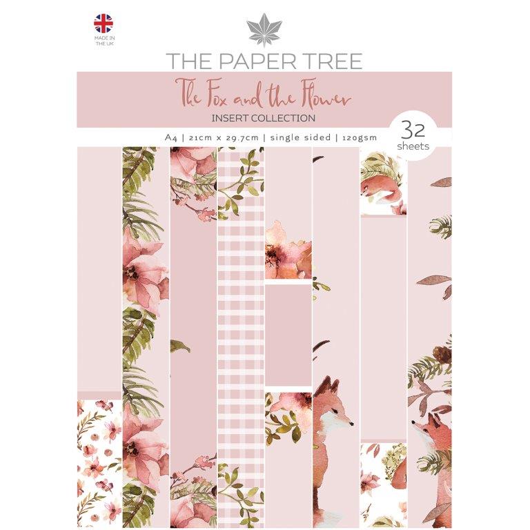 The Paper Tree The Fox & The Flower A4 Insert Collection