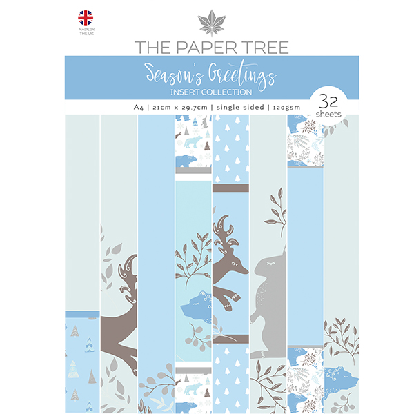 The Paper Tree Seasons Greetings A4 Insert Collection