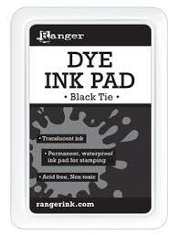 Dye Ink Pad Black Tie