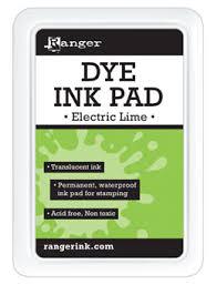 Dye Ink Pad Electric Lime