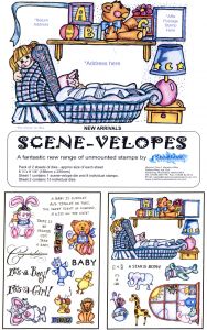 Creative Expressions Scene-Velopes New Arrivals A5 Stamp Plate 