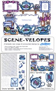 Scene-Velopes Tea Time