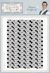 Sentimentally Yours Blossom Background A6 Stamp