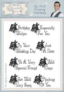 Sentimentally Yours Chic Floral 'Occasions' Sentiments