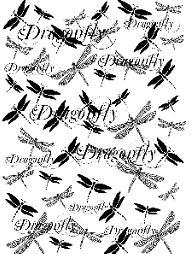 Sentimentally Yours Dragonfly Days A6 Rubber Stamp