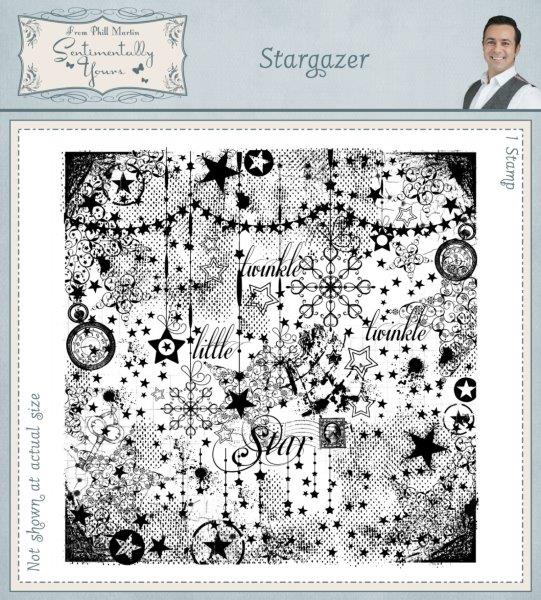 Sentimentally Yours Sentimentally Yours Stargazer Pre Cut Rubber Stamp