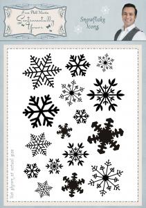Sentimentally Yours Snowflake Icons A6 Clear Stamp Set