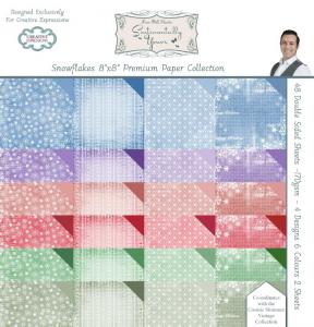 Snowflakes Premium Paper Collection 8 x 8 Pad