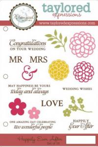 Taylored Expressions Happily Ever After Stamps