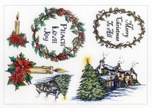 Creative Expressions Umount Christmas Day A5 Stamp Plate