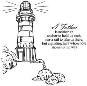 Creative Expressions Lighthouse 2 Pre Cut Stamps