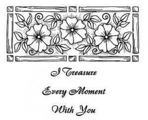 Creative Expressions Anemone Planter 2 Pre Cut Stamps