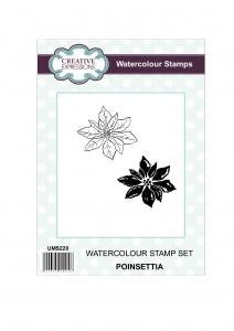 Creative Expressions Pointia Watercolour  2 Pre Cut stamps