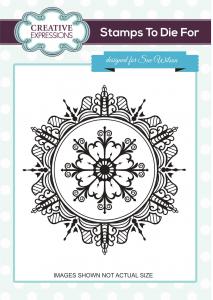 Creative Expressions Yuletide Radiance Pre Cut Stamp