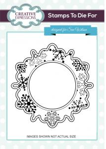 Creative Expressions Midwinter's Eve Pre Cut Stamp