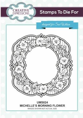Creative Expressions Michelle's Morning Flower Pre Cut Stamp Co-ords With CED4344