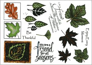 Umount Seasonal Flora A5 Stamp Plate