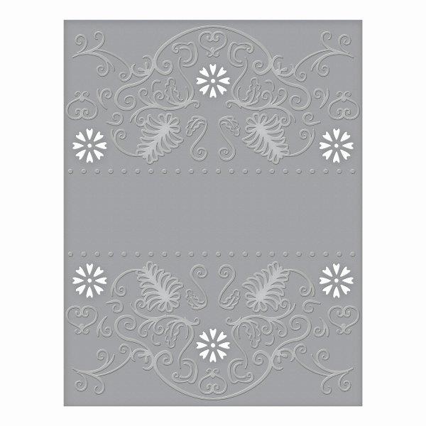 Spellbinders Cut & Emboss Folder Floral Banner