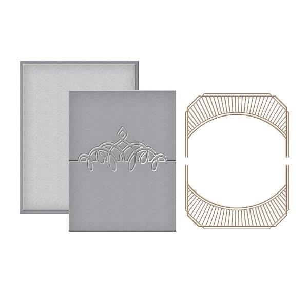 Spellbinders Glimmer Hot Foil Plate Place Card/Mini Topper