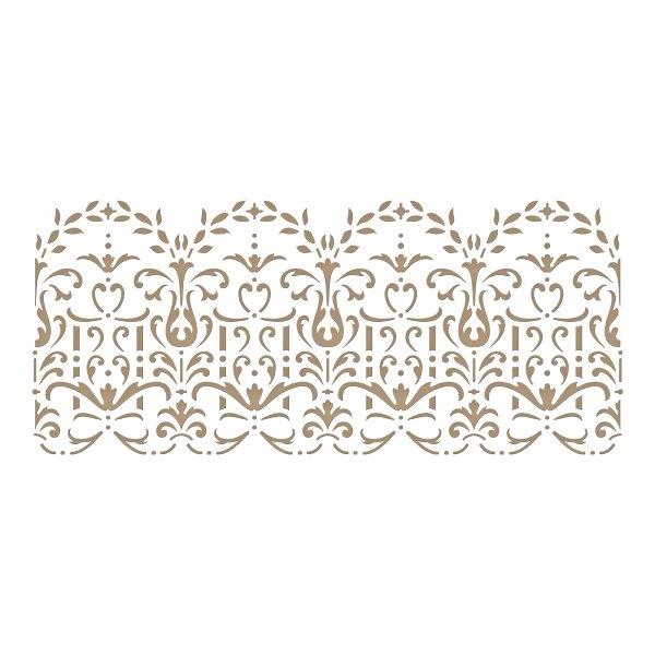 Spellbinders Glimmer Hot Foil Plate Lace Frippery