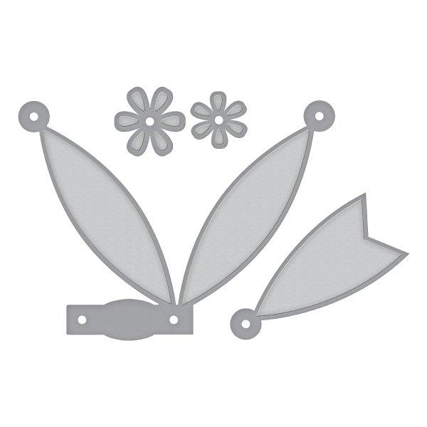 Spellbinders Die Petite Double Bow and Flowers