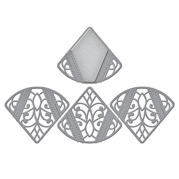 Spellbinders Pointed Harmony Doily Etched Die