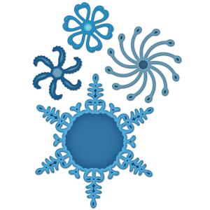 Spellbinders Die 2011 Snowflake Pendant