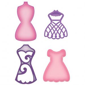 Spellbinders Die Decorative Dress Form