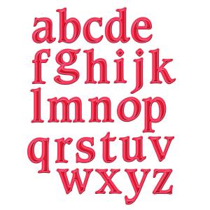 Spellbinder Die Font One - Lowercase