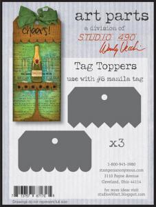 Studio 490 Tag Toppers Art Parts