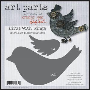 Studio 490 Birds with Wings Art Parts