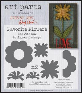 Studio 490 Favorite Flowers Art Parts