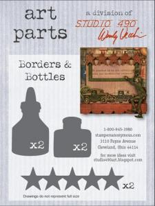 Studio 490 Borders & Bottles Art Parts
