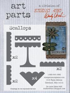 Studio 490 Scallops Art Parts