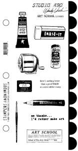 Studio 490 Art School Stamp Set